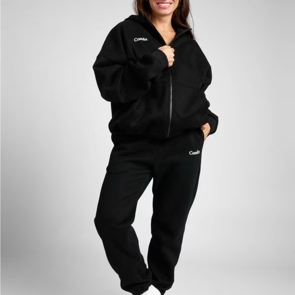 Unisex Comfrt Cloud Zip Hoodie & Sweatpants Set size small